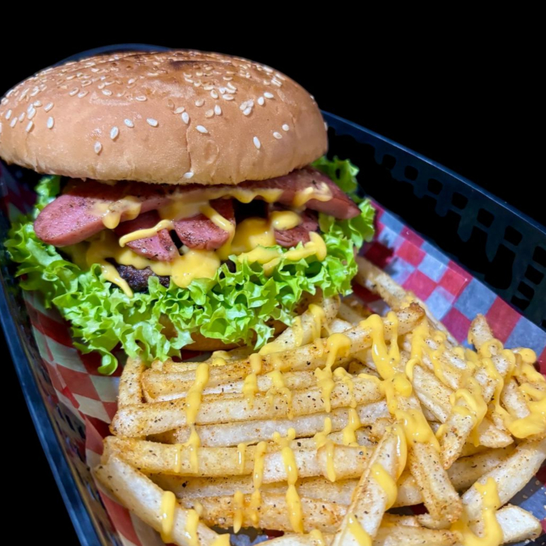 Hamburguesa de salchicha