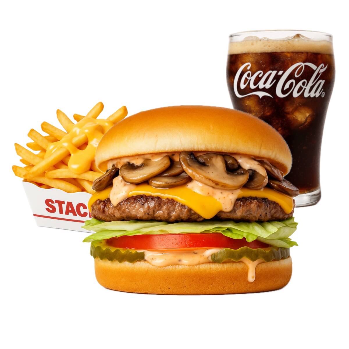Mushroom Stack Meal