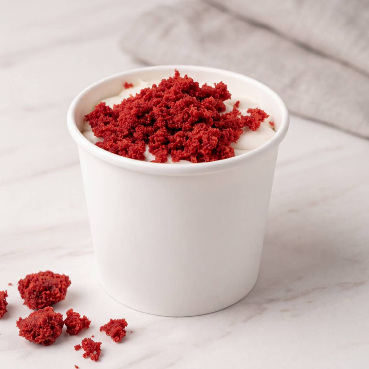 Cuchareable Red Velvet con Frosting - 12 Oz