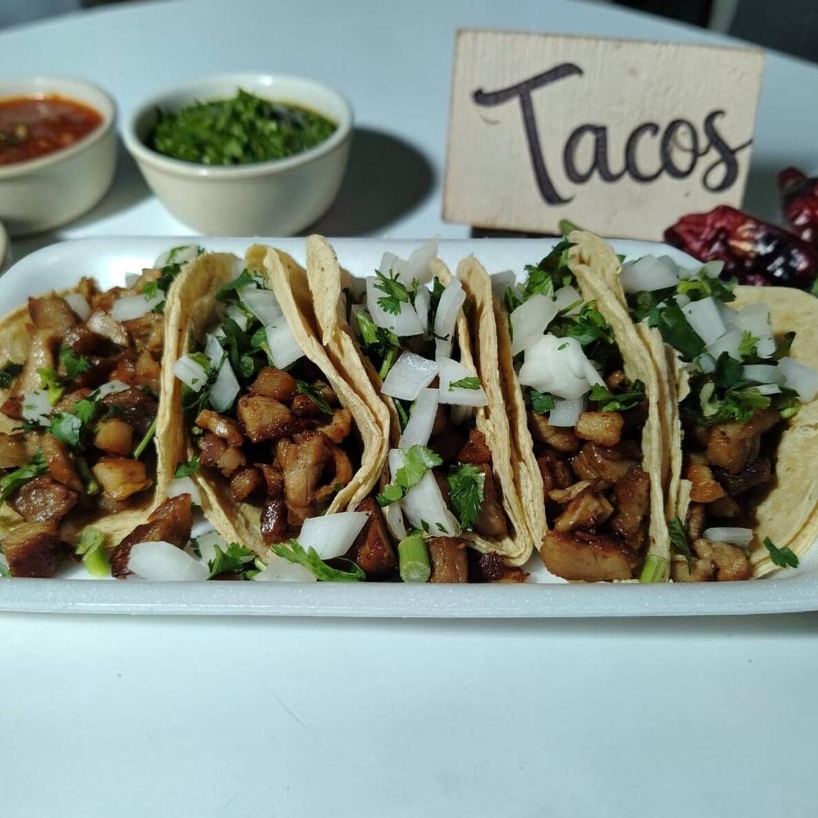 Tacos de Bistec