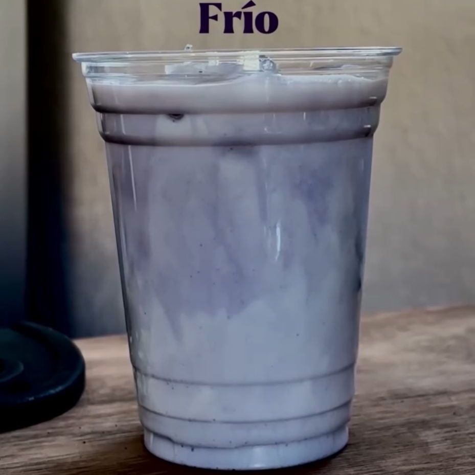 Taro Latte Frío