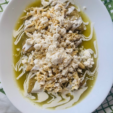 Enchiladas de Pollo
