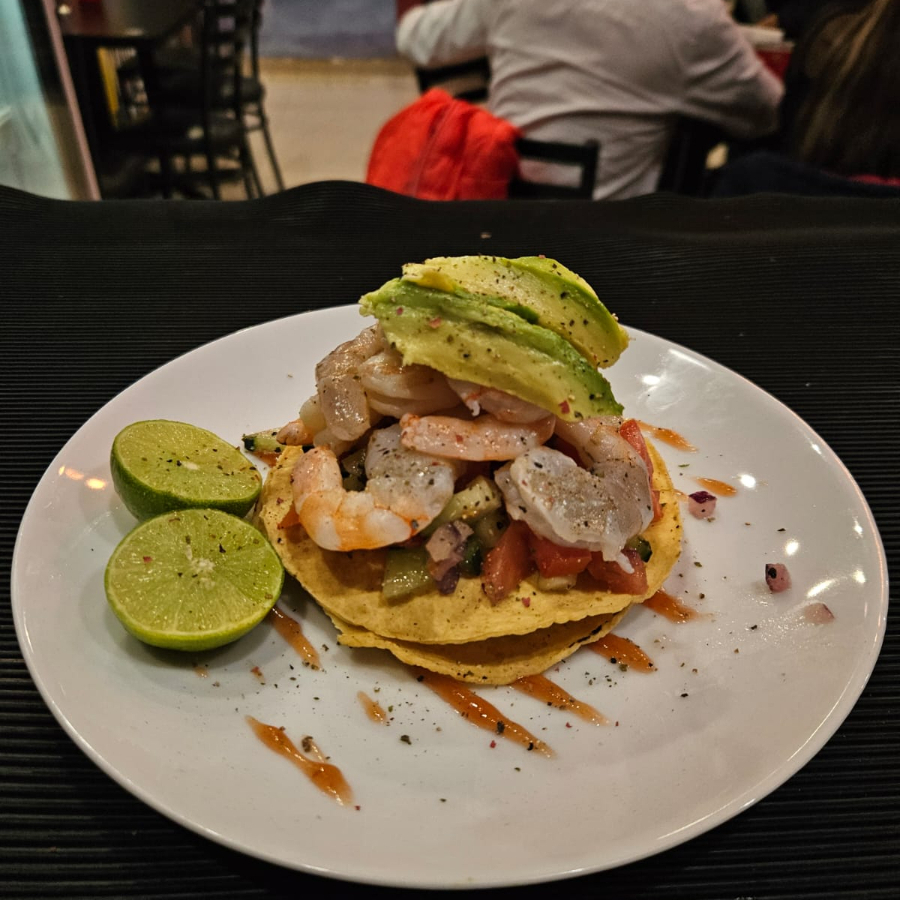 Tostada de Camaron