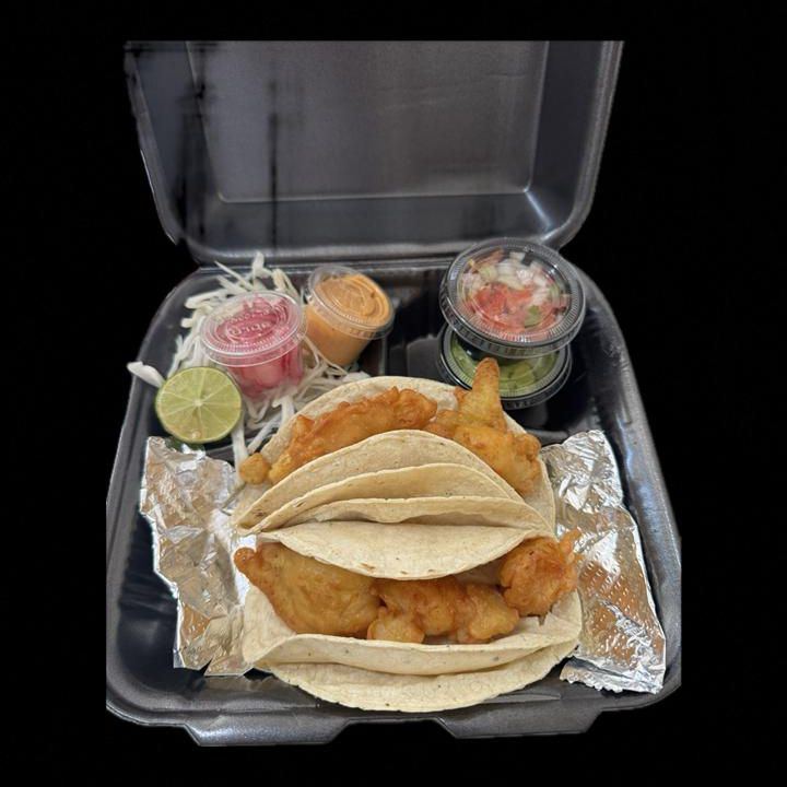 Taco Camarón Capeado(individual)
