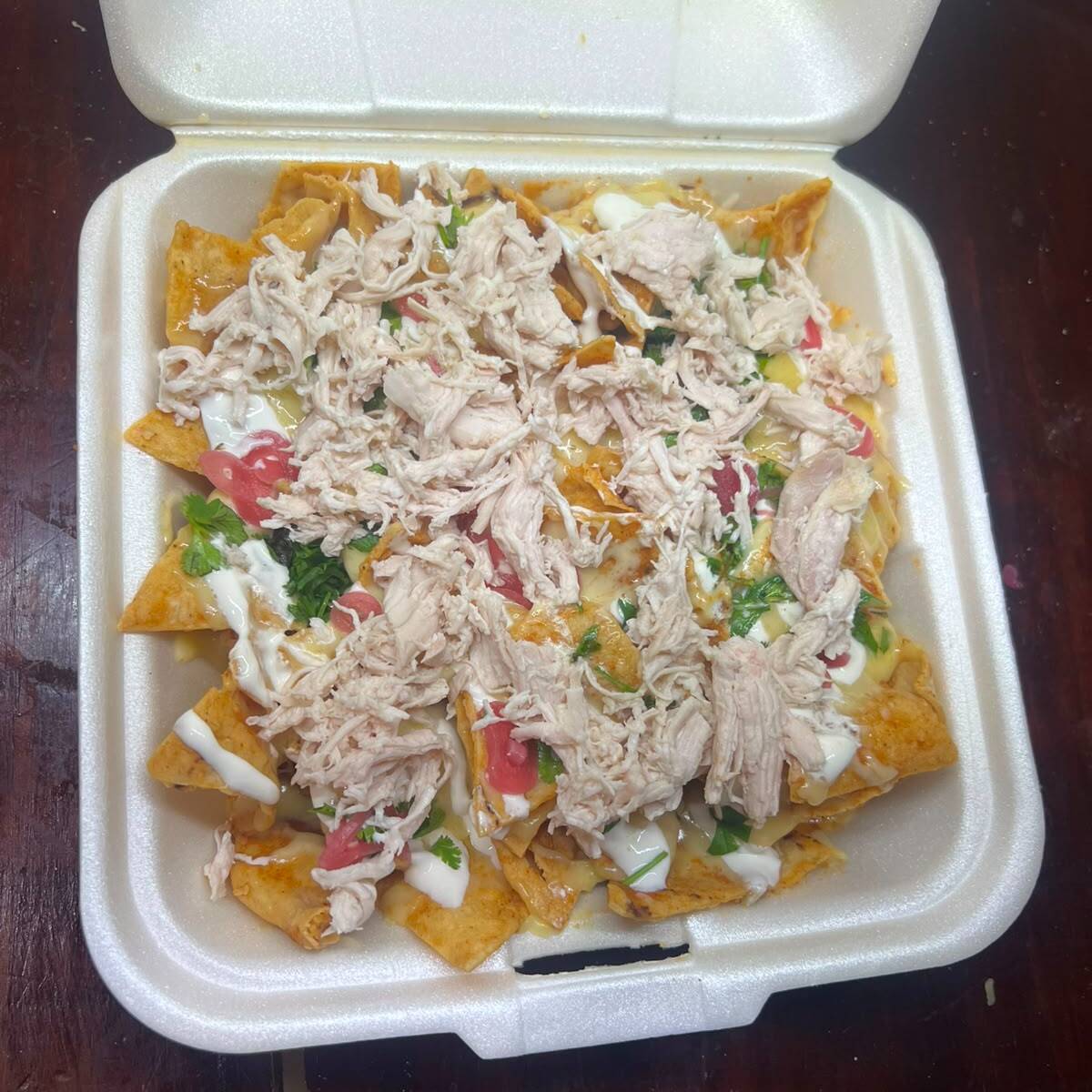 Chilaquiles Verdes con Pollo