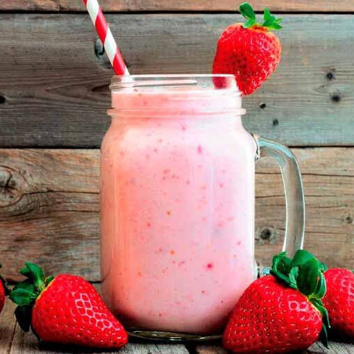 Malteada de Fresa