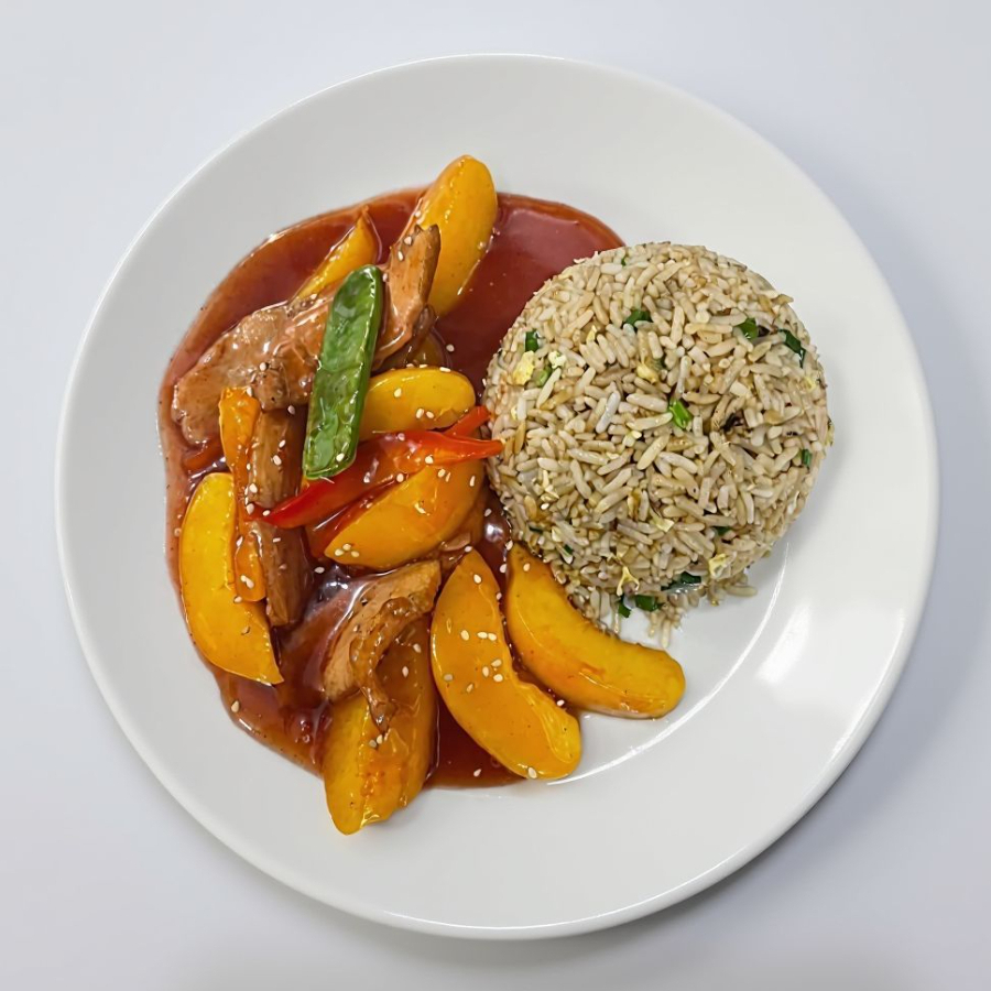 Pollo Chijaukay con Durazno