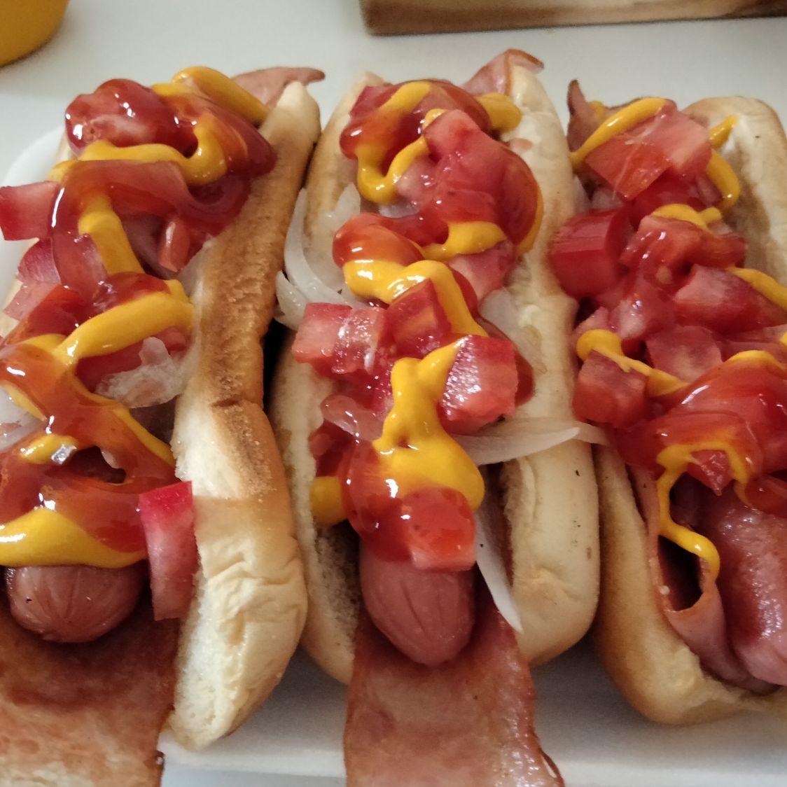 ORDEN DE 3 HOTDOGS