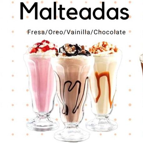 Malteada Fresa