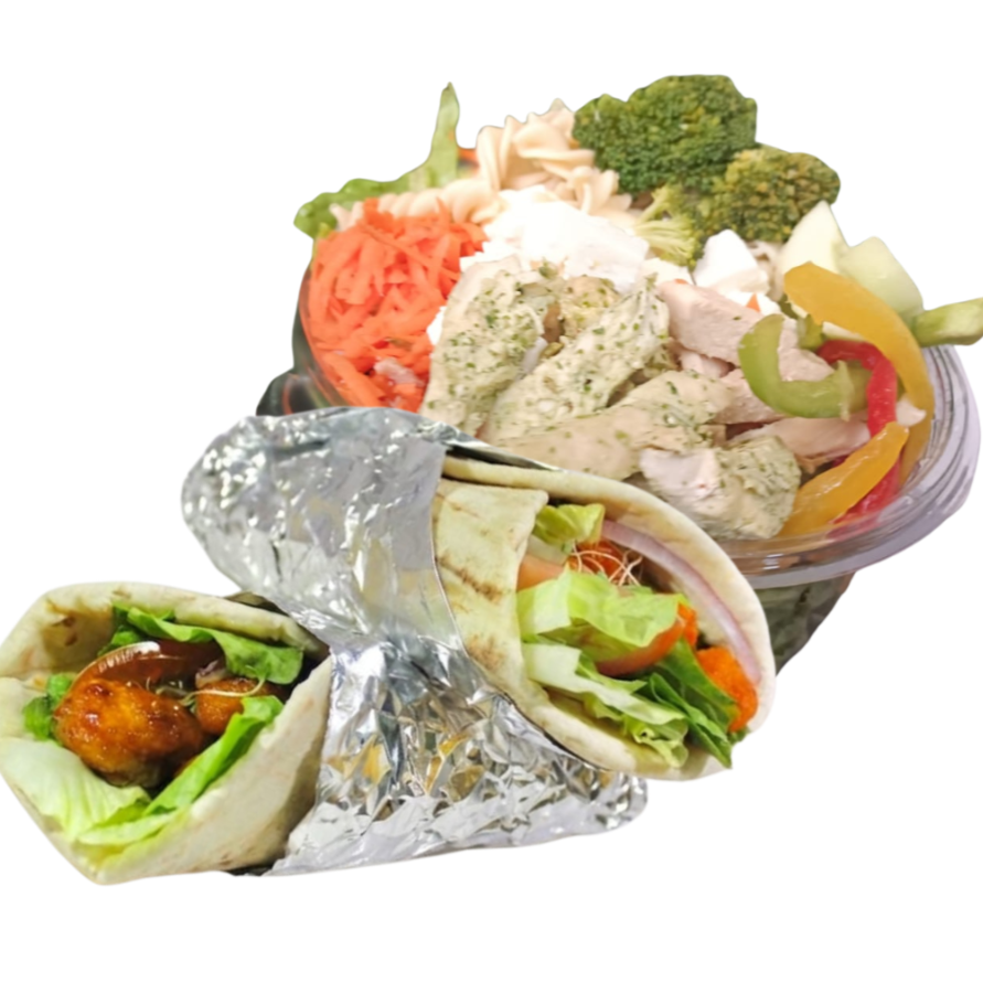 Ensalada GDE + 2 Gyro de Pollo