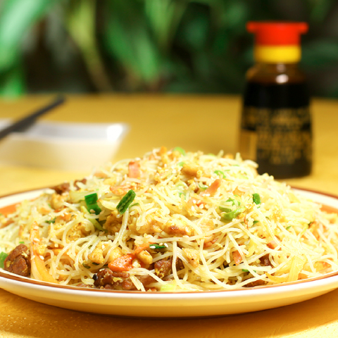 Fideos de Arroz al Estilo Singapur