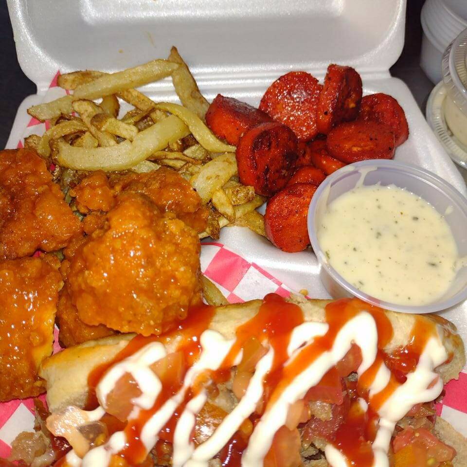 Dogo Fetuchini + Papas Fritas + Boneless + Bubbas