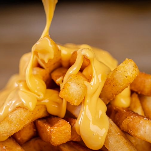 Papas Fritas Con Cheddar