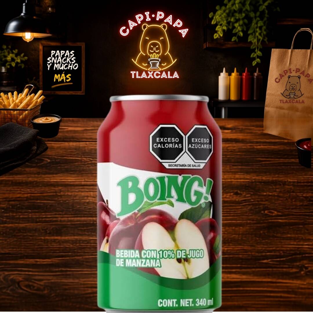 Boing de Manzana (lata 340 ML)