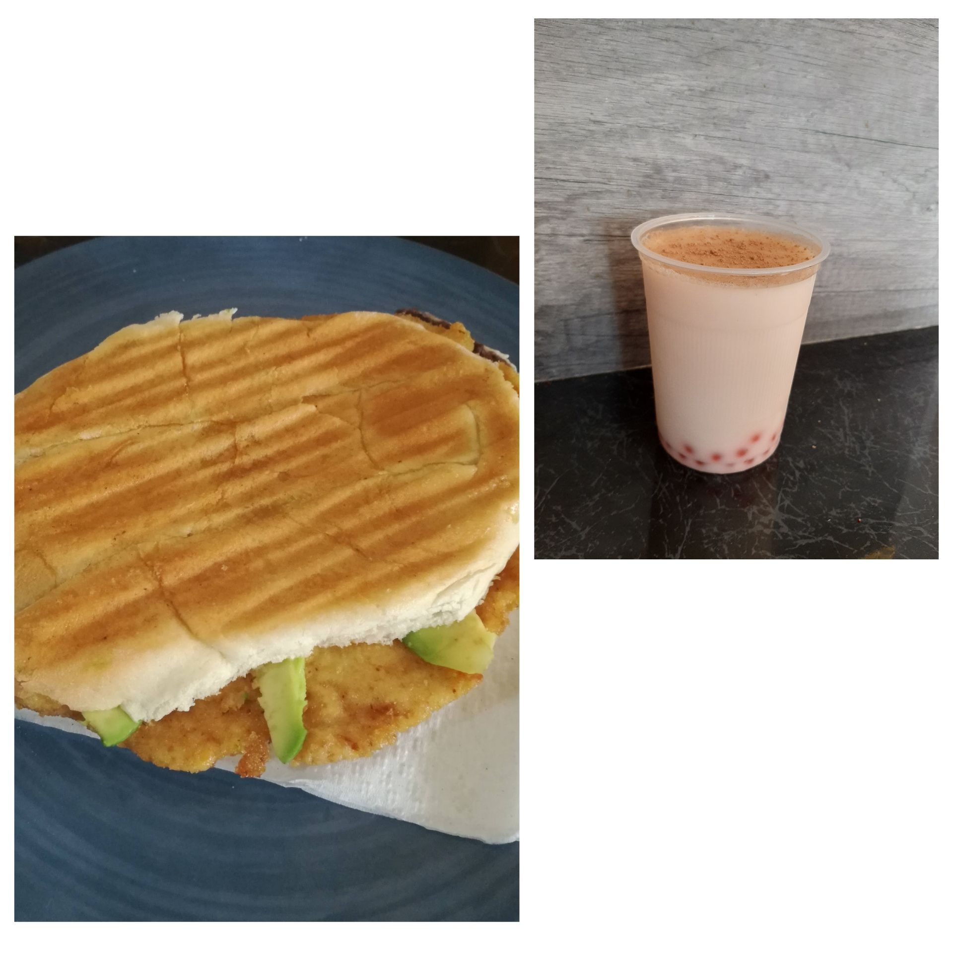 Pollo y Horchata