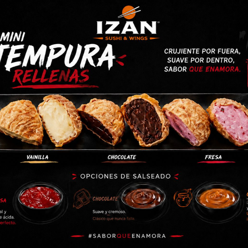 MINI TEMPURADO HELADO