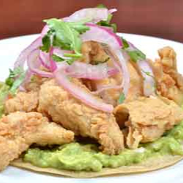 Taco de Chicharrón de Pescado