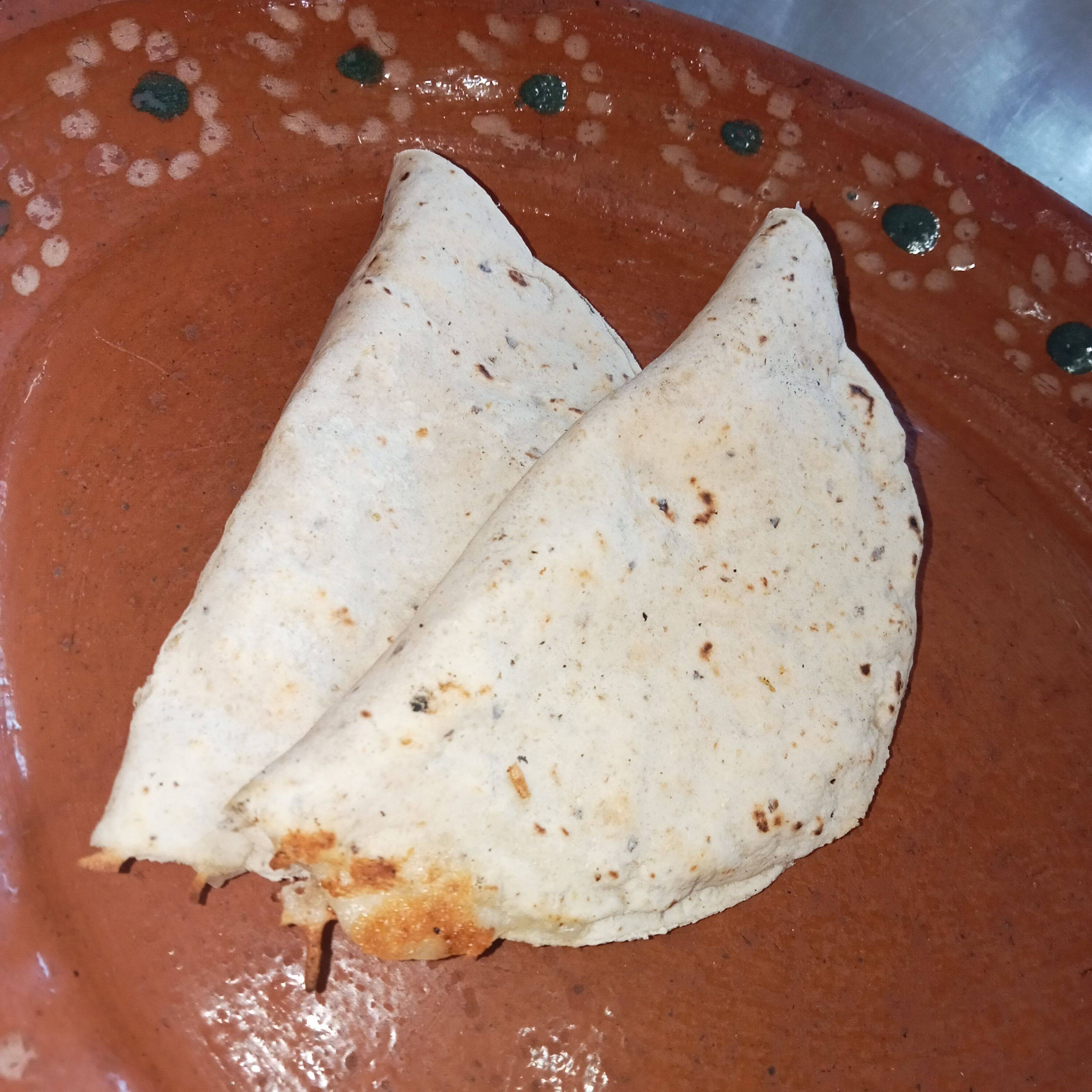 Quesadilla de maíz