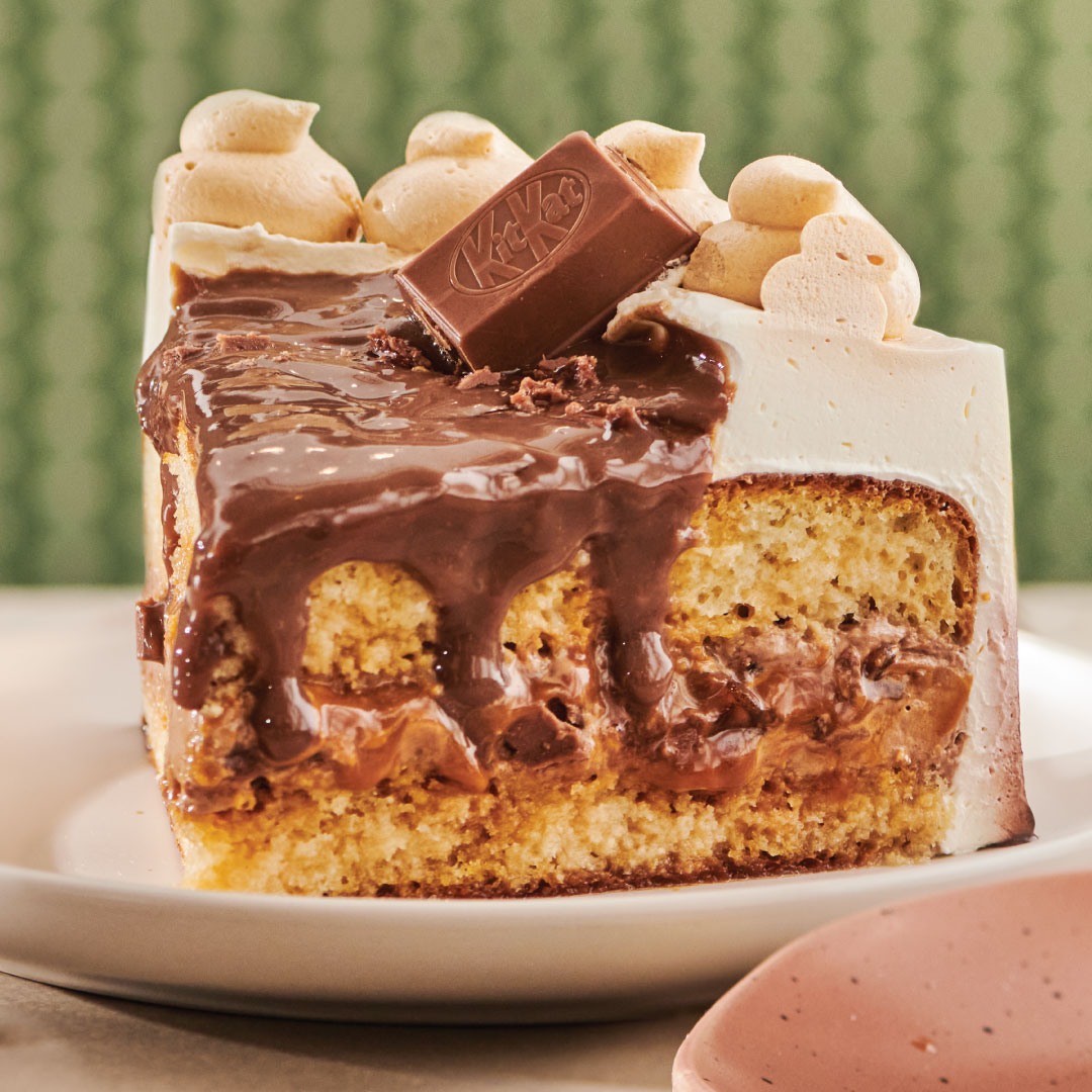 Porción Torta KitKat Caramel