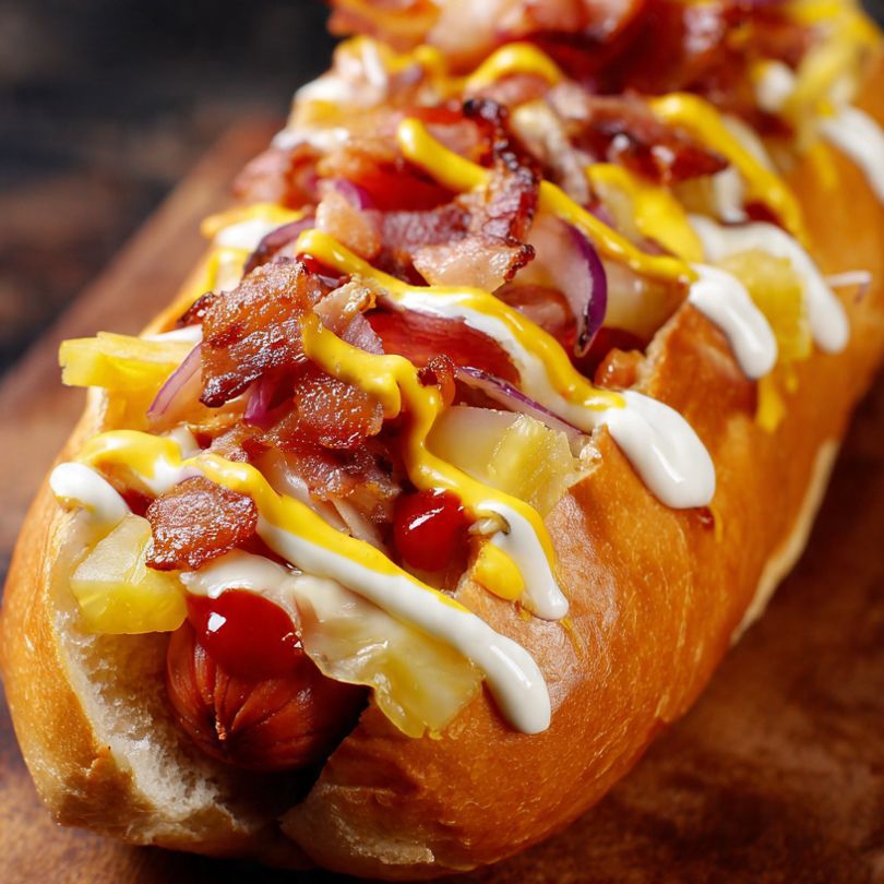 Hot-dog con Queso