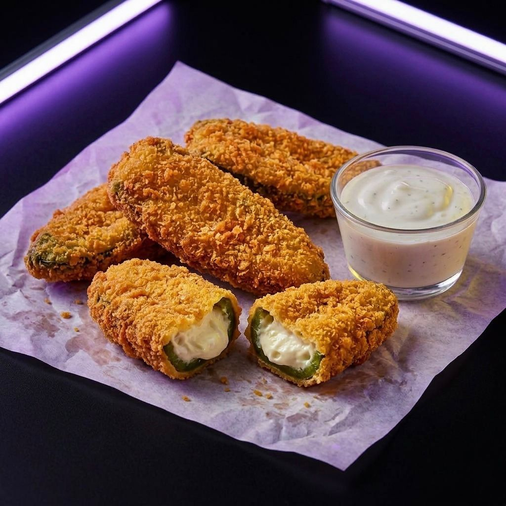Jalapeños Empanizados 5 Piezas