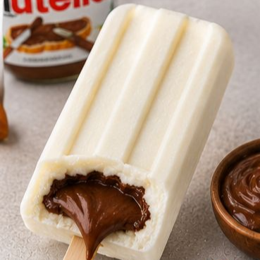 Paleta de Philadelphia Rellena de NUTELLA