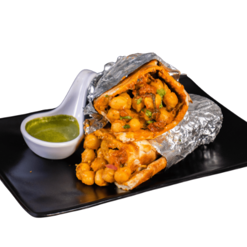 Chana Masala Burrito (chickpeas Masala)
