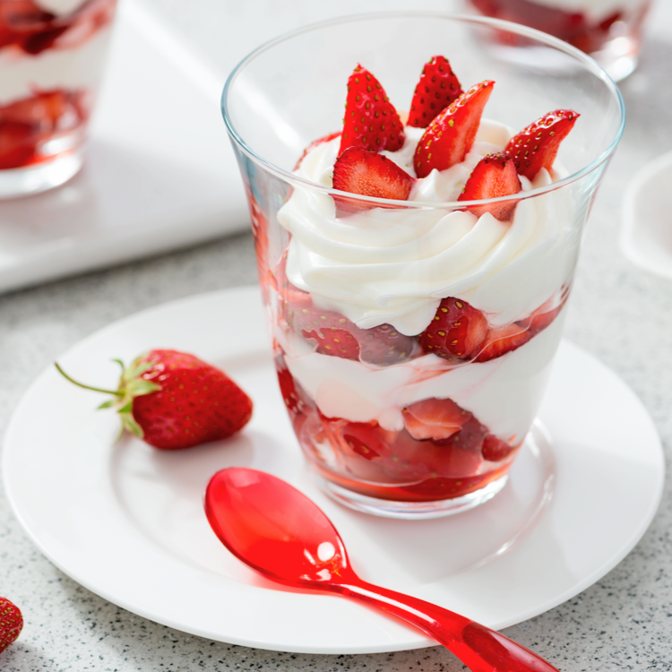 Fresas con Crema 1/2