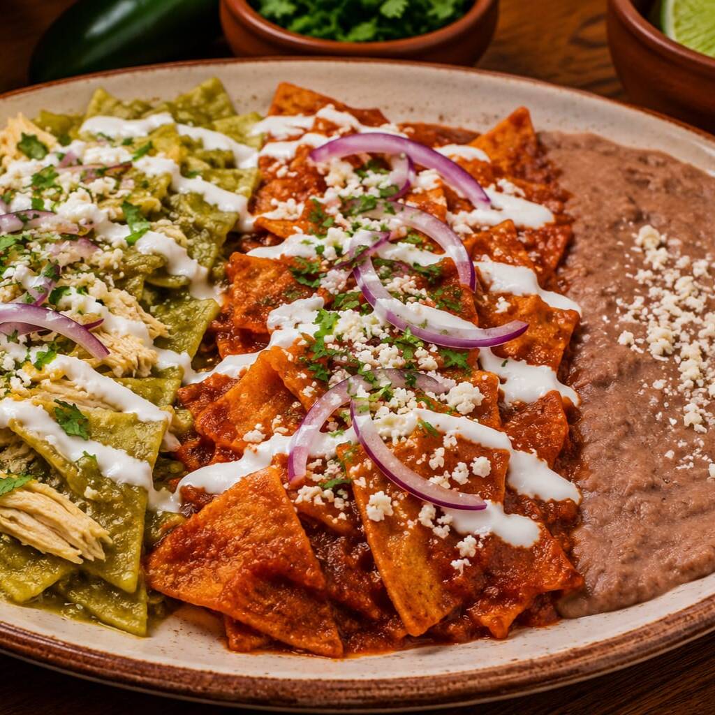 Chilaquiles Rojos y Verdes