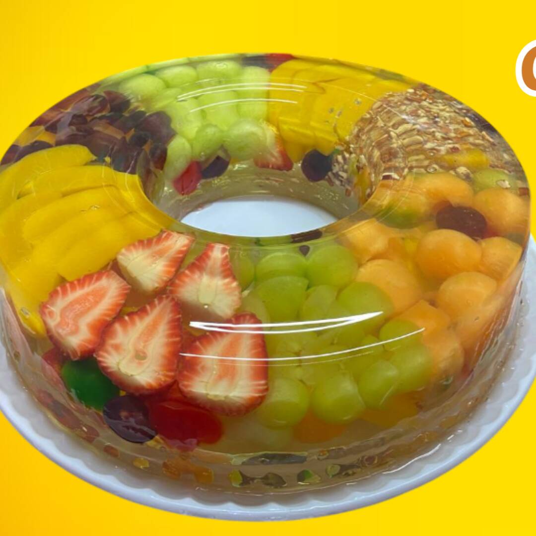 Gelatina Grande de Frutas