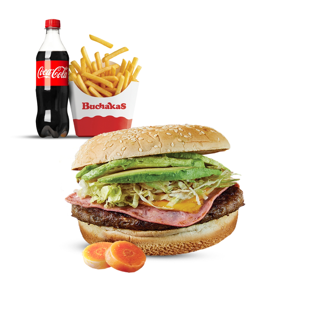 Hamburguesa Tradicional comb Delivery