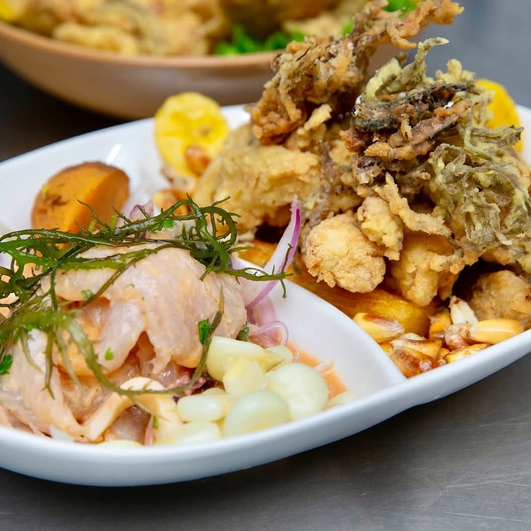 Combo Dúo Ceviche Mixto + Chicharrón Mixto