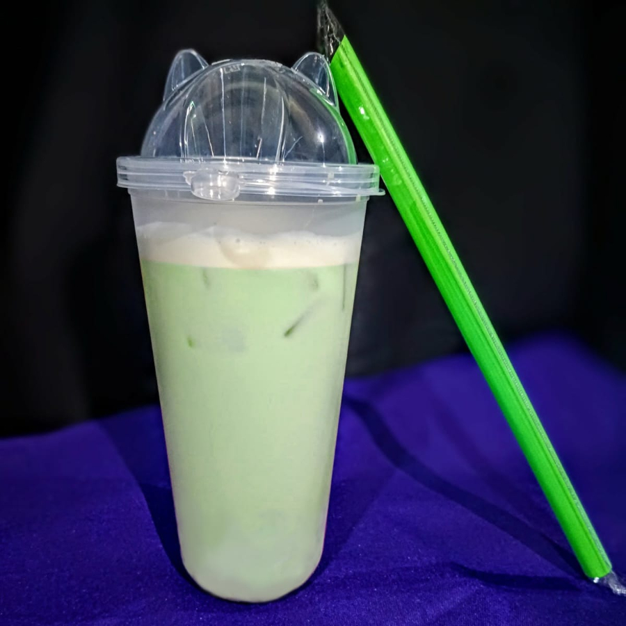 Boba Te Matcha Sin Tapioca