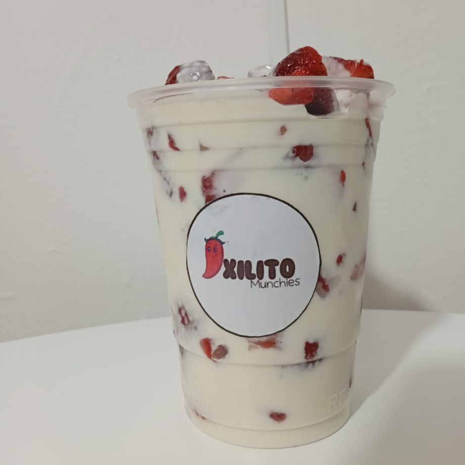 FRESAS CON CREMA TRADICIONAL GDE