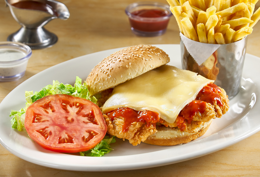 Spicy Crispy Buffalo Chicken Sandwich