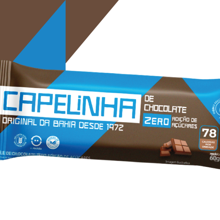 Picolé de Morango Zero Adição de Açúcares - Capelinha