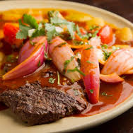 Bistec a la Chorrillana