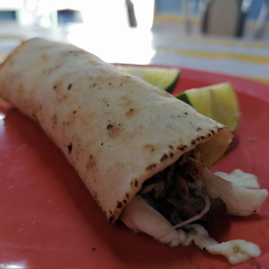 Taco Árabe con Queso.