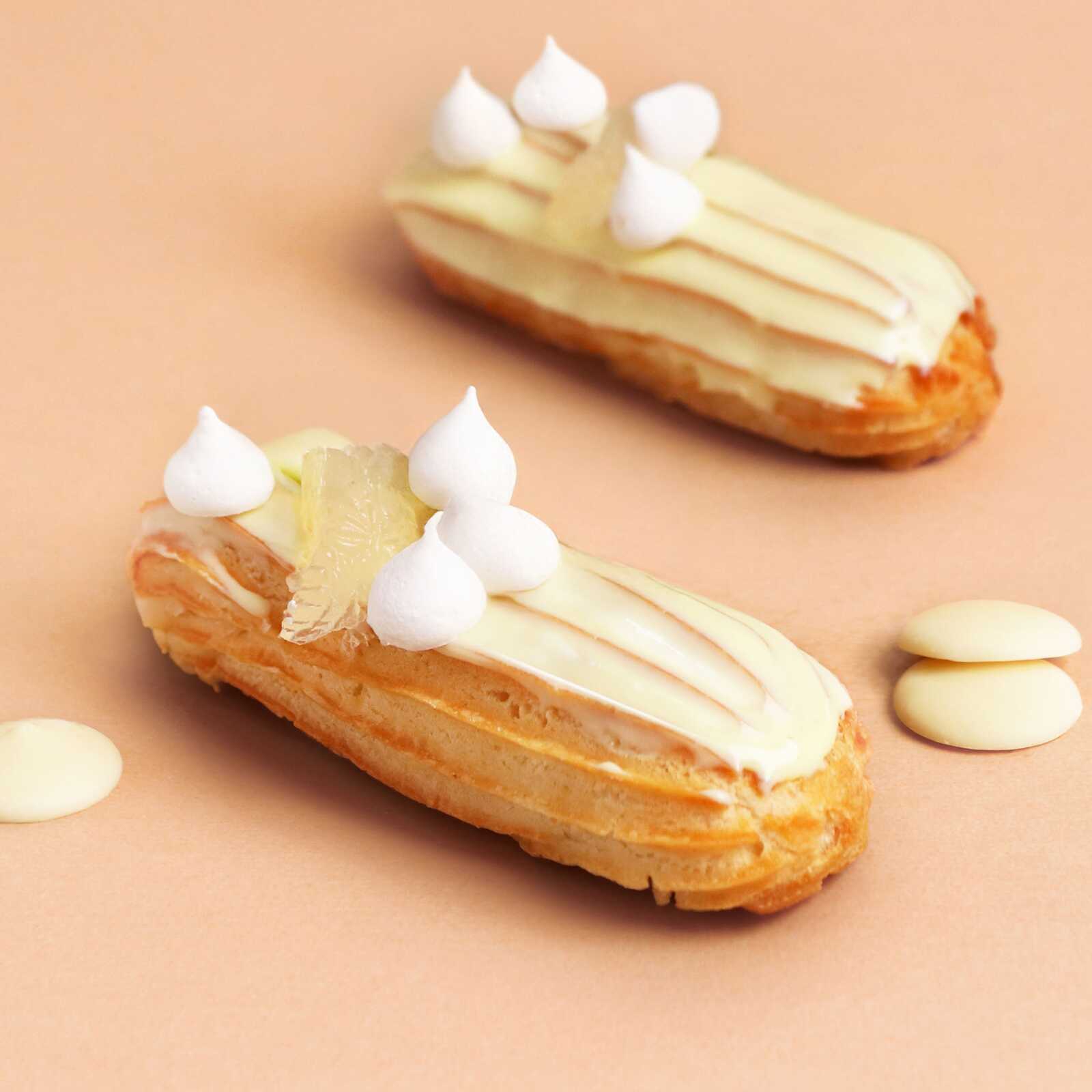 Eclair de limón
