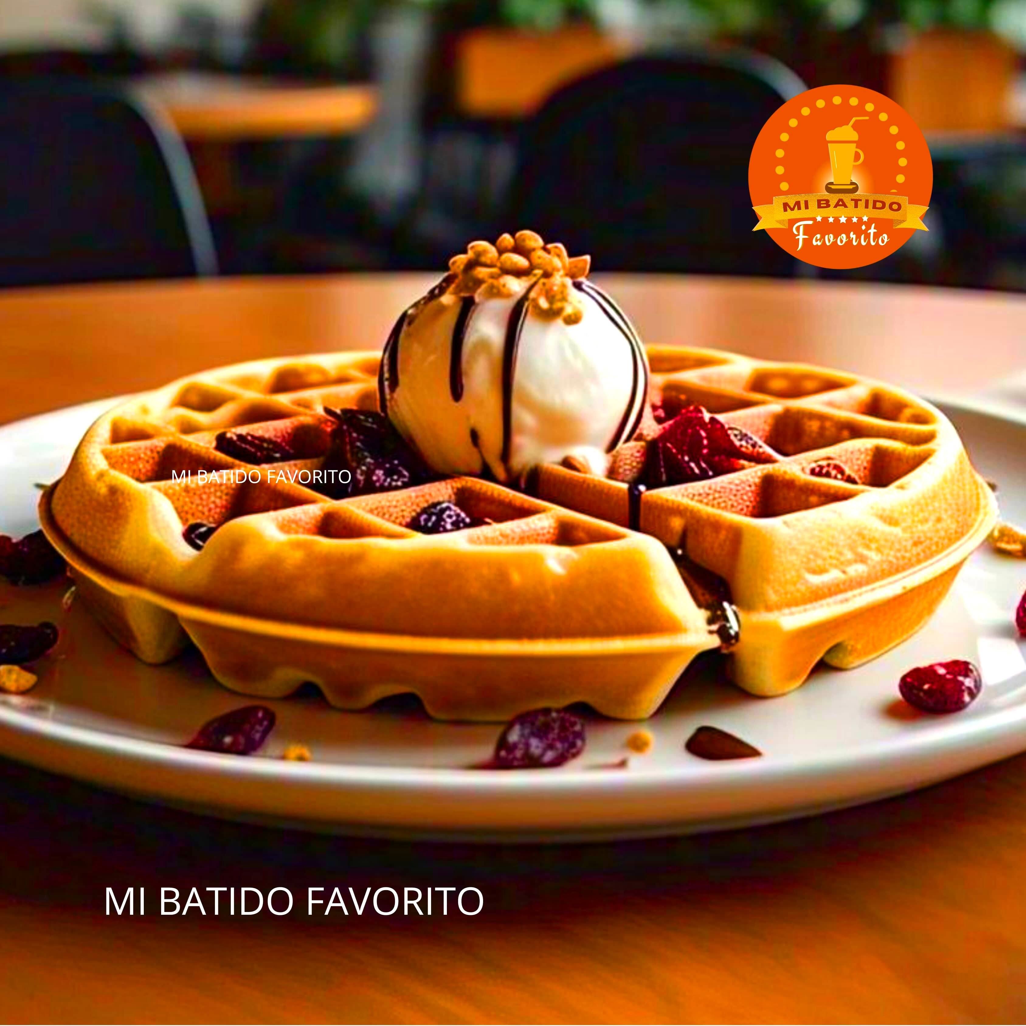 WAFFLE CLÁSICO 🧇✨️