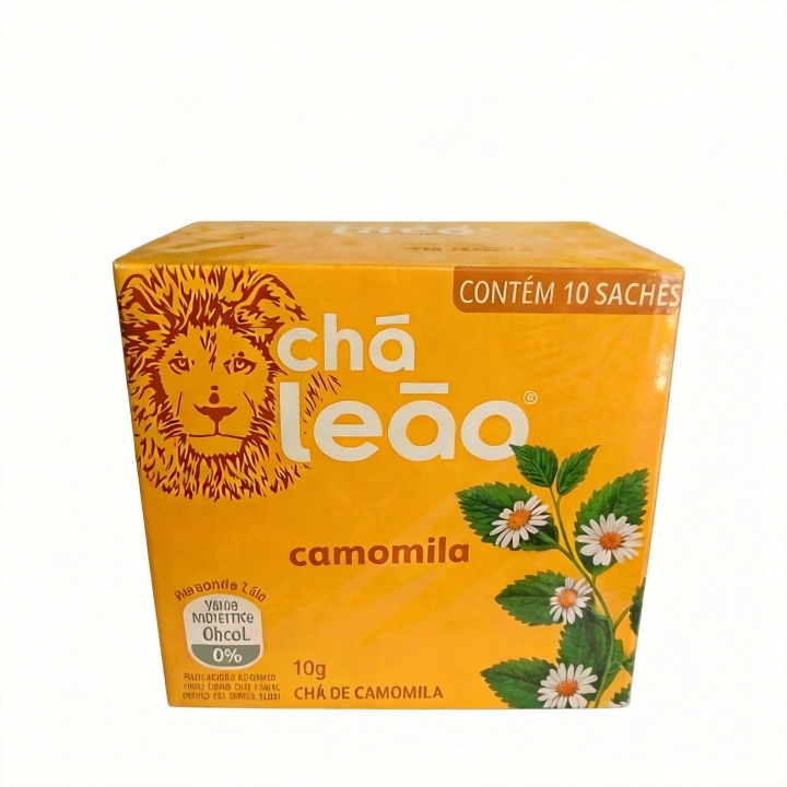 Chá camomila Leão com 10 sachês