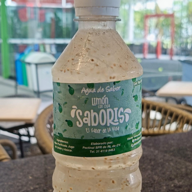 Agua Limón con Chía
