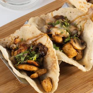 TACOS AL PASTOR DE POLLO