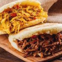 Arepa de Carne Res