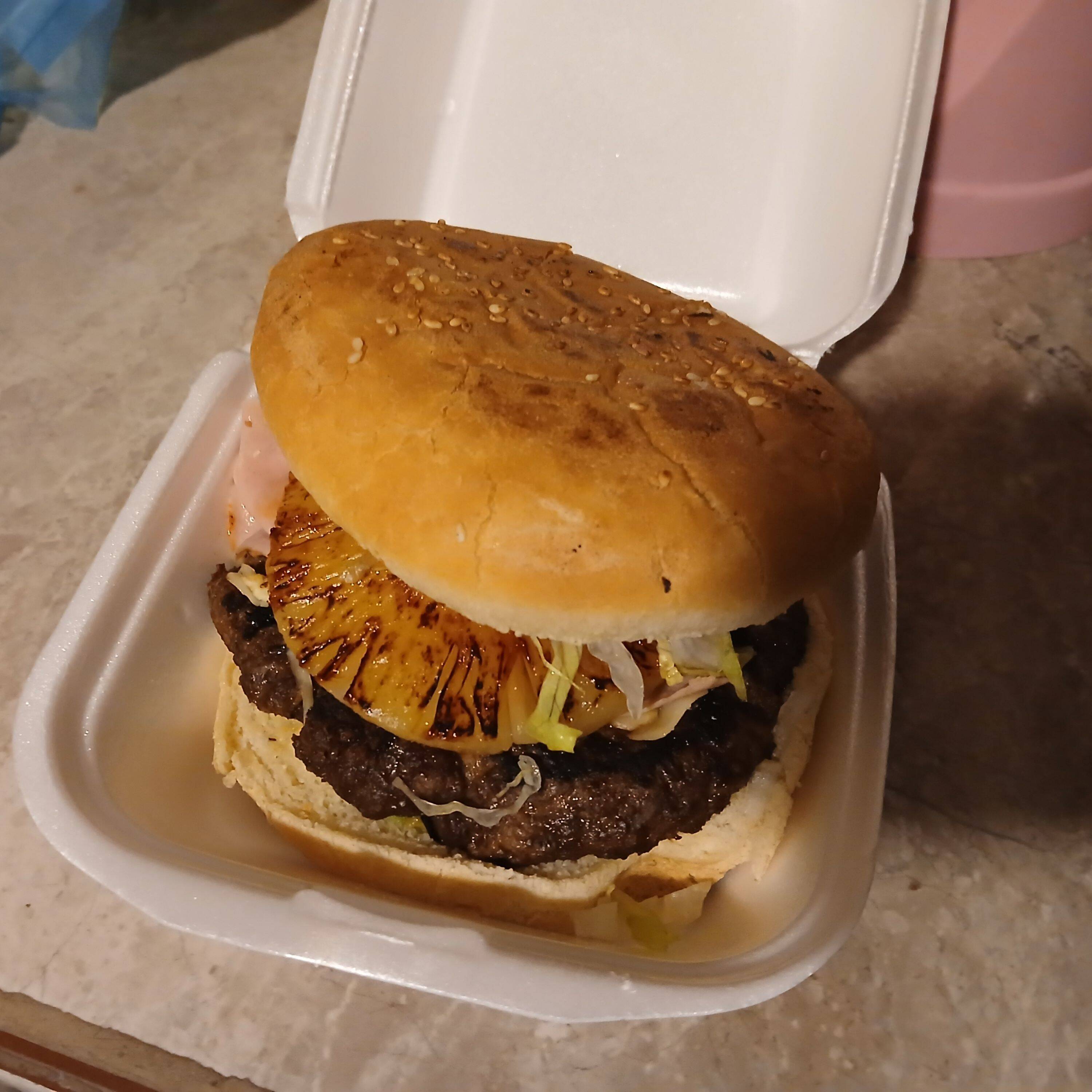 Hamburguesa Hawaiana