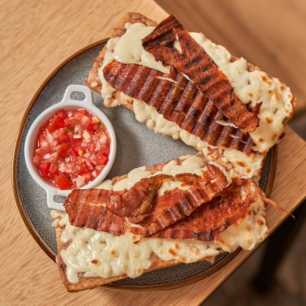 Molletes con Toño