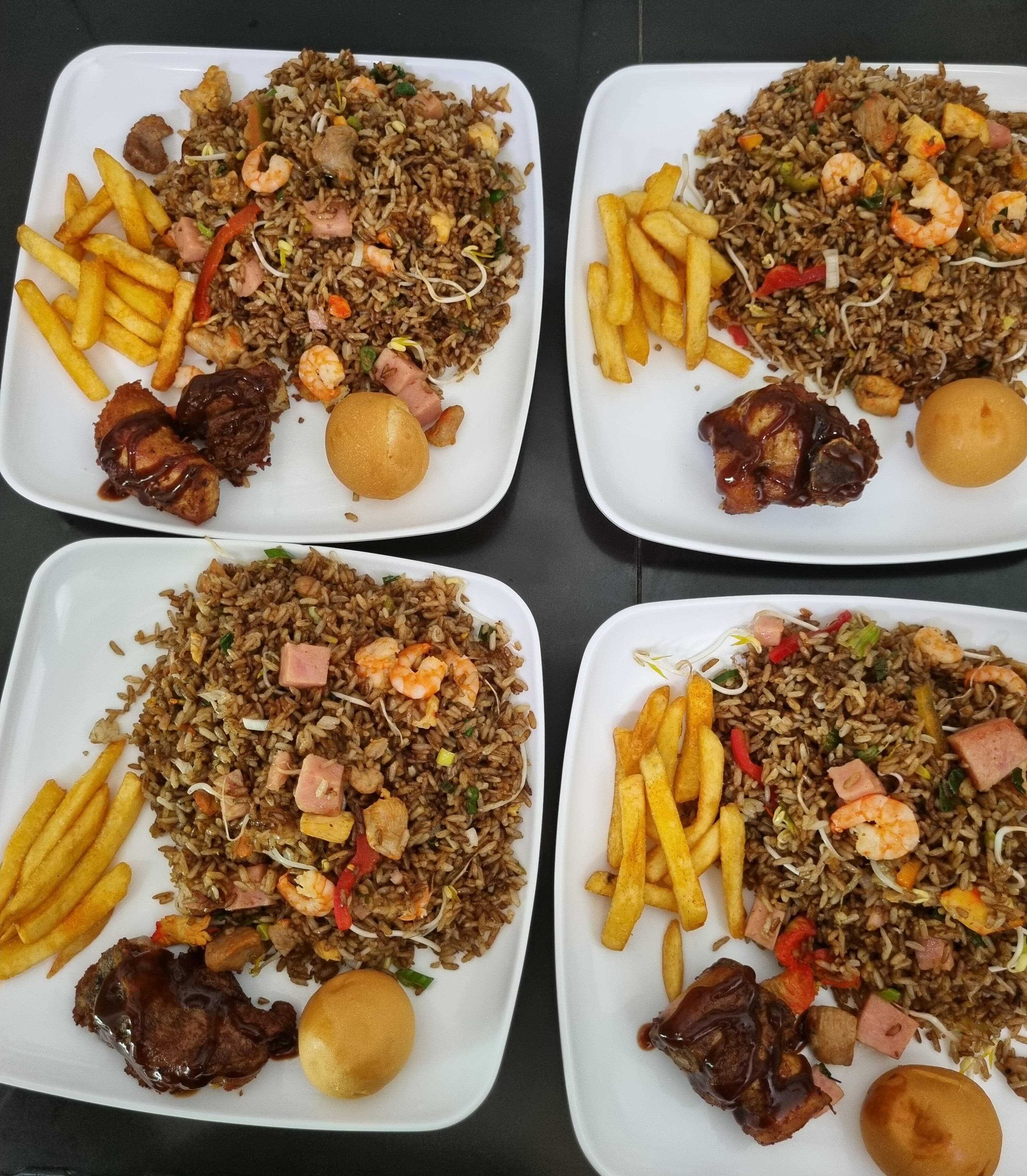 La casa del arroz chino