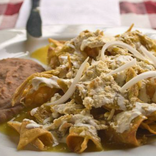 Chilaquiles con Pollo
