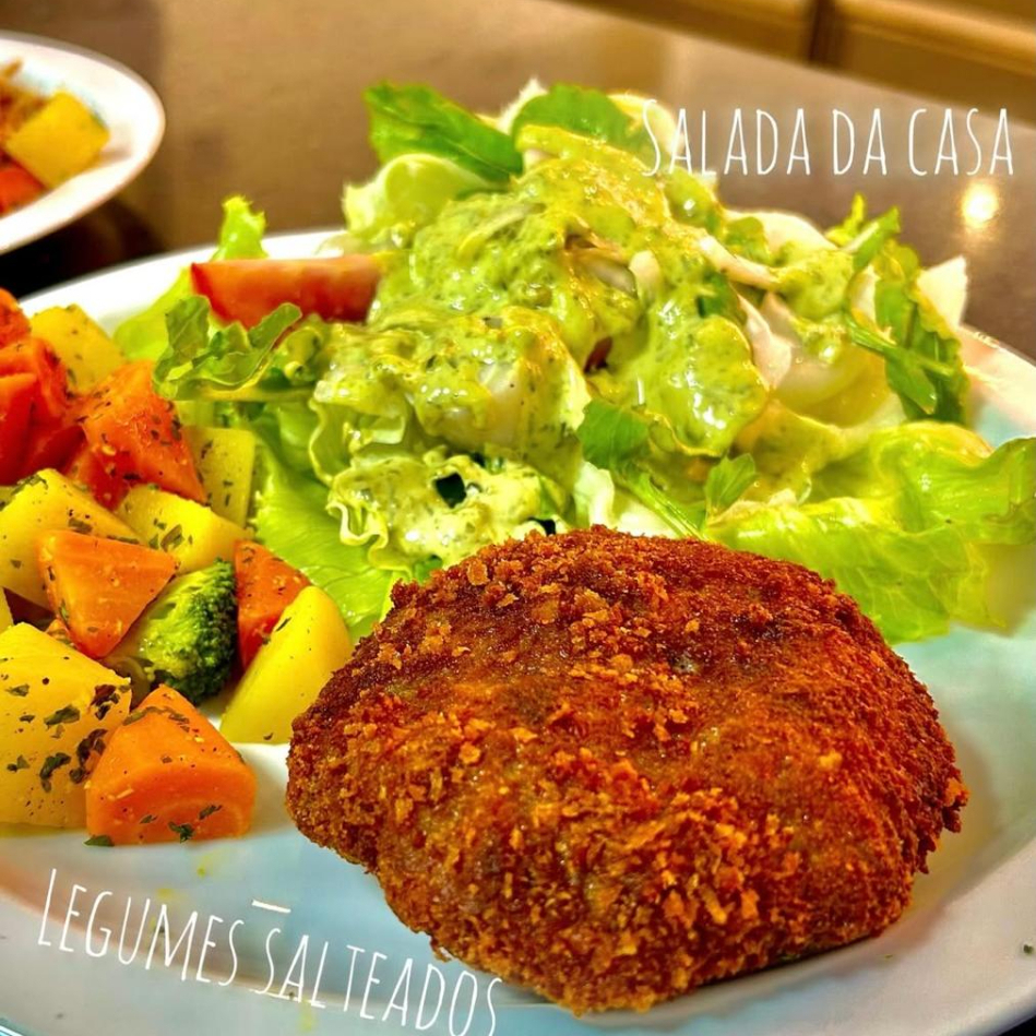 Delicioso Polpetone sequinho e crocante