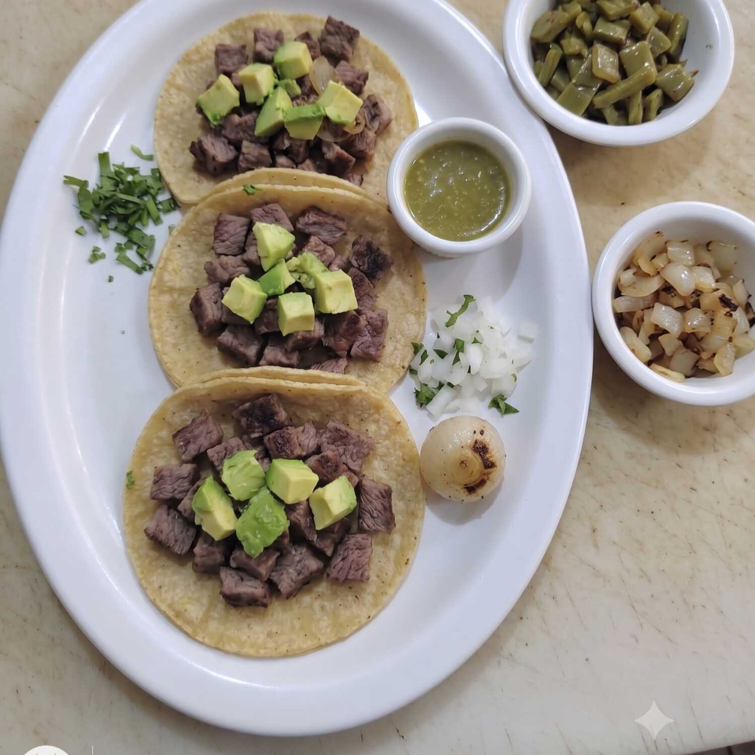Carne Asada 3 pzas